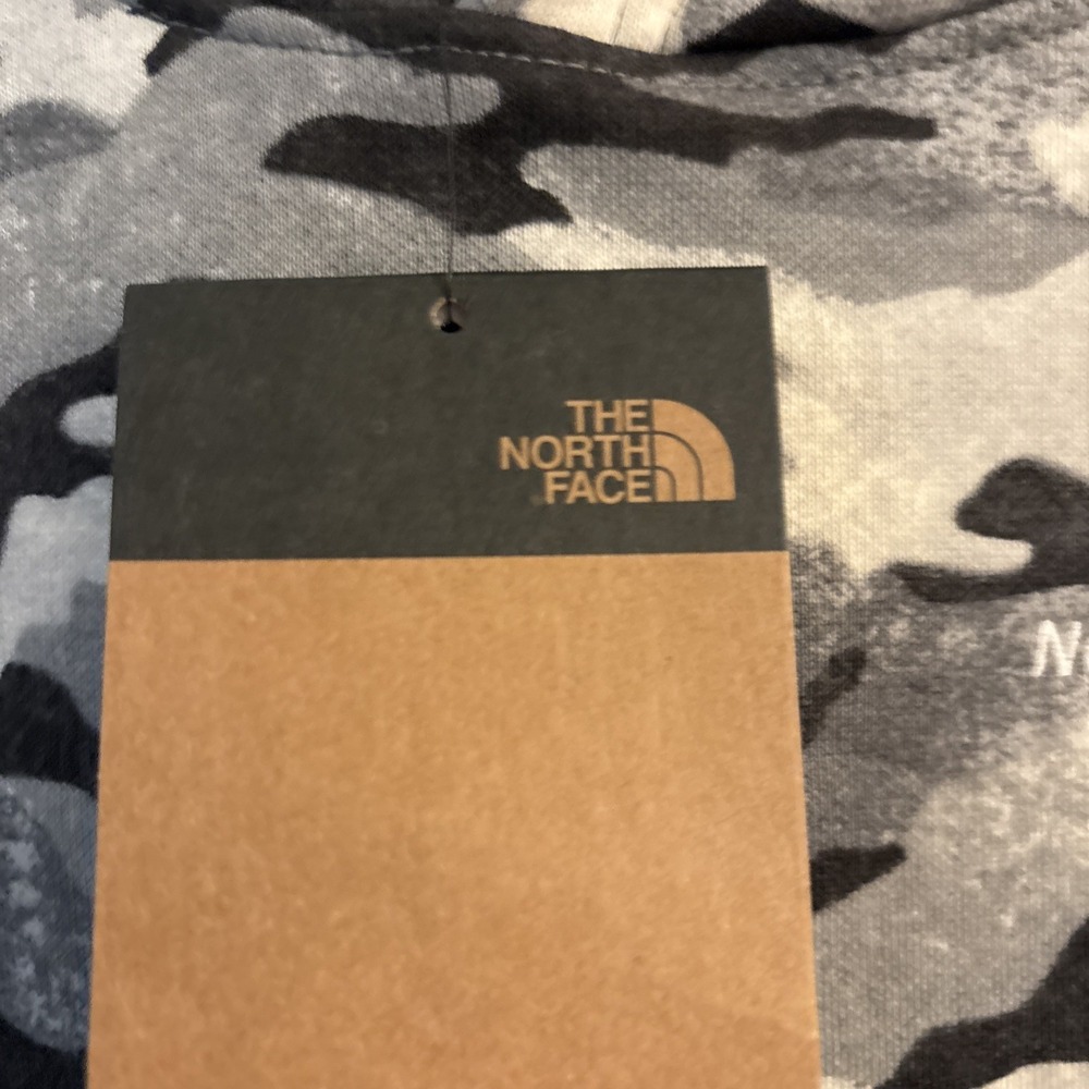 North Face Fleece Hoodie, Youth, Camouflage Print - Picture 4 of 12